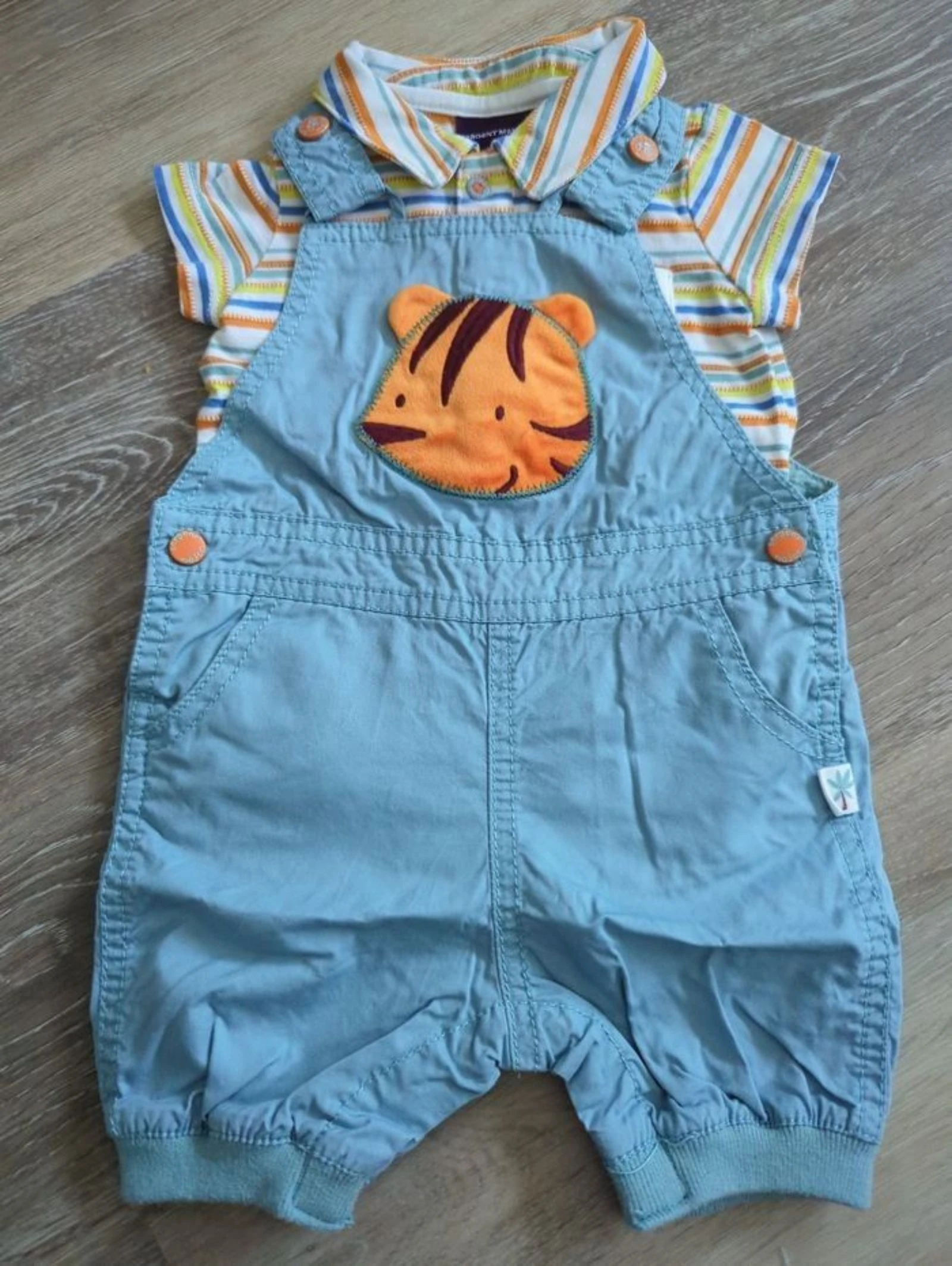 Ensemble salopette Sergent major 3 mois